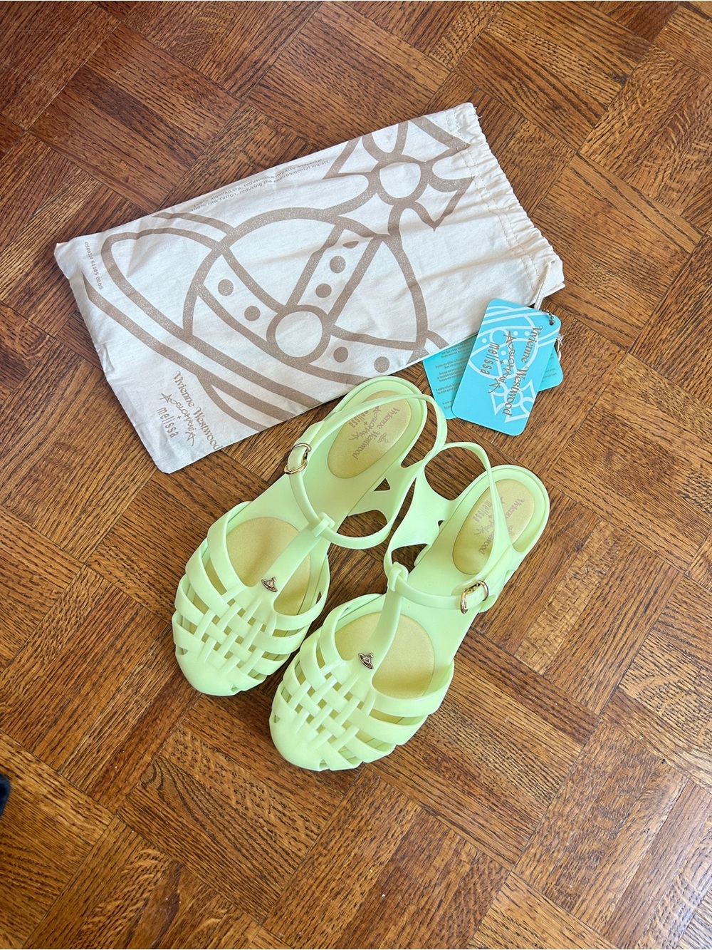 Vivienne Westwood x Anglomania Melissa Jelly T-Strap Shoes